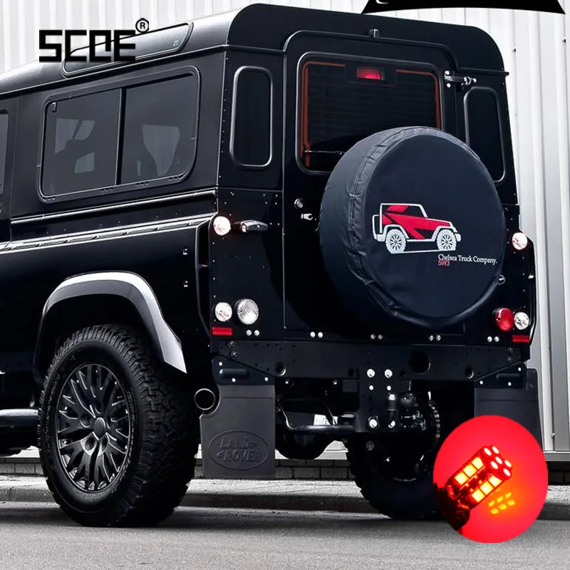 

For Landrover Defender Discovery 3/4 Freelander 1/2 Range Rover 3 SCOE Super Bright Rear Fog Lamp Light Bulb Car Styling