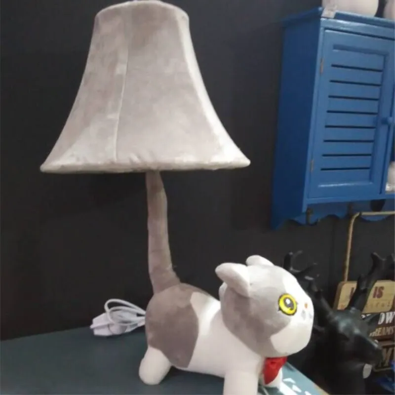 

Modern Creative Cartoon Cat Art Fashion Loveliness Table Lamp Cafe Restaurant Bedroom Baby room Decoration Lamp Free Shipping