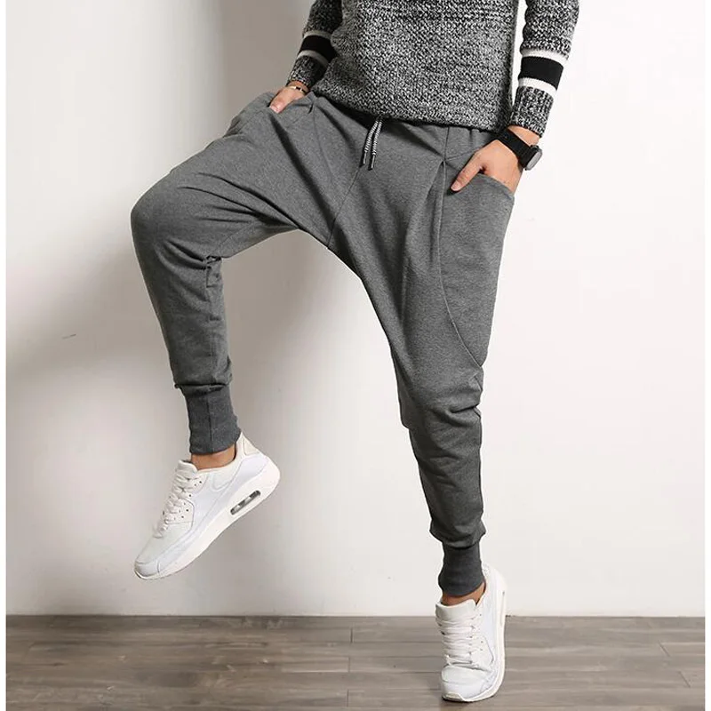 

Casual Harem Pants Hip Hop Dance Sporty Hiphop Mens Sweat Pants Man Trousers Sweatpants Size M-5XL