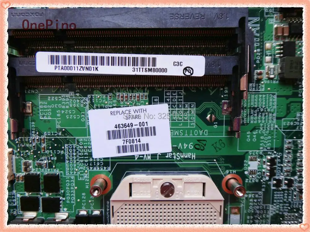 463649-001 ل جناح hp دفتر TX2000 ل hp tx2000 اللوحة المحمول DDR2 اختبار كامل نوعية جيدة اللوحة
