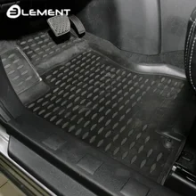 Для Nissan X-Trail T31 2007- Коврики в салон 4 шт./компл. черные полиуретановые(Element NLC3620210