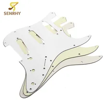 SENRHY 3ply гитарная Накладка для США/Mex-Stratocaster Strat 3 вида цветов гитарные накладки Запчасти и аксессуары