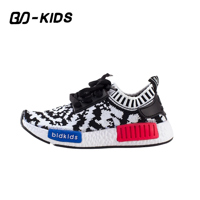 BDKIDS Kids Shoes Elastic Band Sneakers For Boy 2018