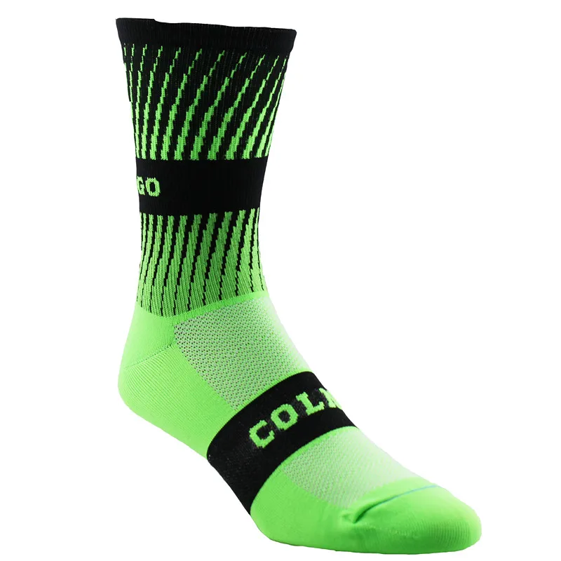 Colnago Новые мужские носки для велоспорта, эластичные мягкие спортивные носки, устраняет неприятный запах, пропускает воздух для компрессионных носков - Цвет: green