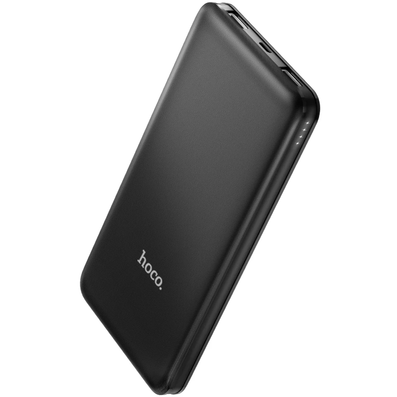 HOCO 10000mAh Dual USB Power Bank External Power Batteries Portable Phone Charger With LED Light for iPhone X Samsung 9 xiaomi
