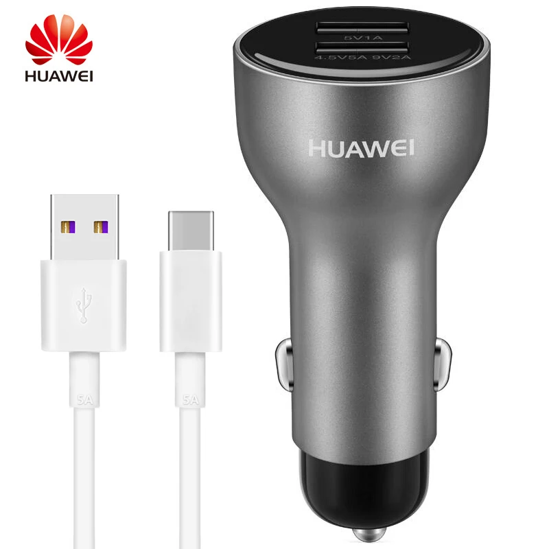 

Huawei P20 Pro Lite Super Car Charger SuperCharge Fast Quick 5V4.5A 100% Original Duable USB Port P10 P9 Plus Lite Mate 10 9