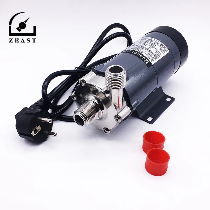 

HomeBrew Pump MP- 15R Food Grade 304 Stainless Steel Brewery Beer Home brew 220V Magnetic Drive Water Pump Temperature 140C 1/2