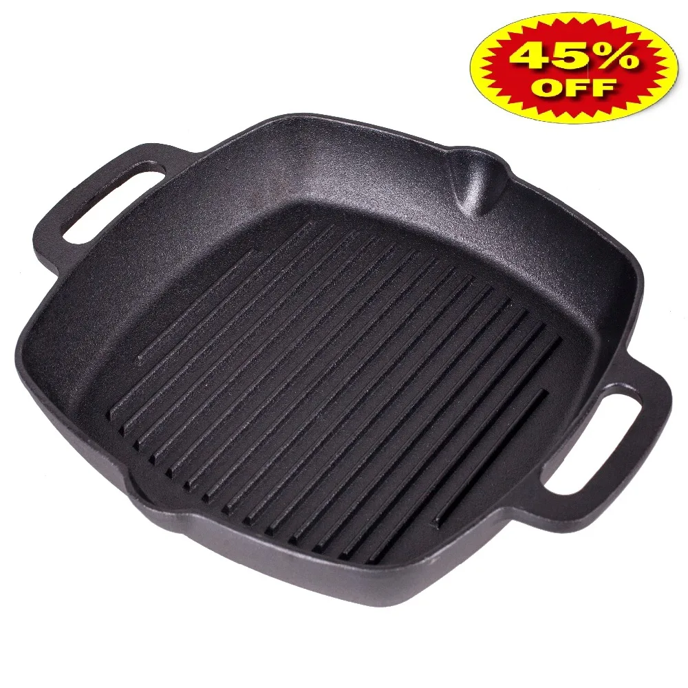 СКОВОРОДА ГРИЛЬ ЧУГУННАЯ VETTA 26*26*4 5 см.|non-stick frying pan|frying pangrill cast iron |