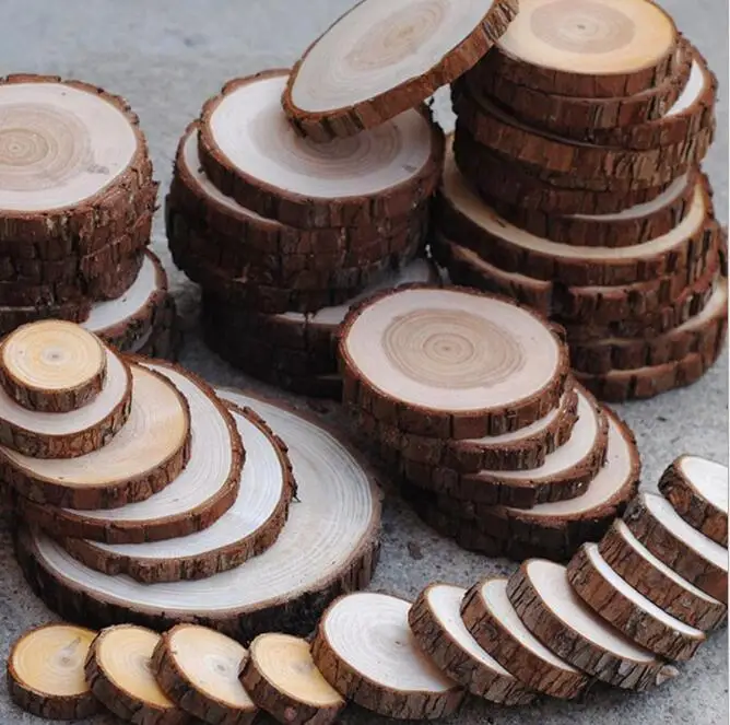 10 шт ~ 50 Пастораль Natrual сосновые чипы DIY Аксессуары Реквизит детский сад