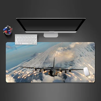 

Handsome Flying Fighter Mouse Pad Mouse Pad Game Players Rubber Mousepad PC Game Mousepad Large Quality Mouse Pad Christmas Gift