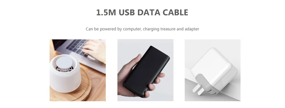 Xiaomi Mosquito Killer лампа USB Электрический Противомоскитный репеллент лампа ловушка лампа для уничтожения насекомых фиолетовый свет killer light для дома