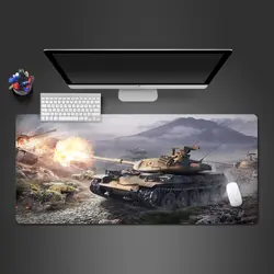 World Of Tanks коврик для мыши супер горячий большой коврик для Мыши Компьютерный коврик для мыши персональный узор игровой коврик для мыши