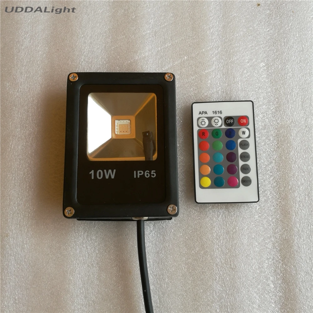 

rgb flood light 10w IP65 Outdoor Garden Landscape Yard RGB/Warm/Cool White Lamp