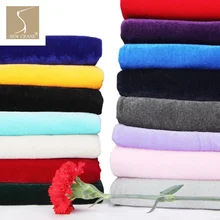 См 160 см обивка красная бархатная ткань черное бархатное платье ткань однотонная фиолетовая бархатная занавеска ткань бордовая Серебристая серая ткань