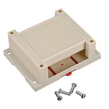 Uxcell 115 мм x 90 мм x 40 мм/4,53x3,54x1,5" пластик Электрический закрыть терминал Соединительный Проект Box разъем белый 1 шт