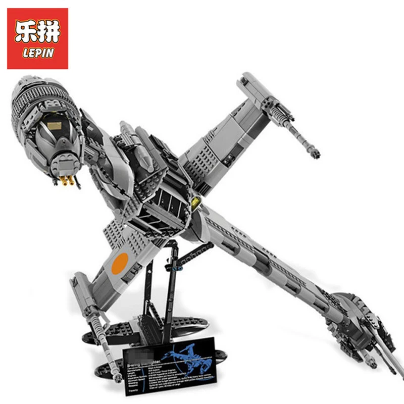 

DHL Lepin Sets Star Wars Figures 1487Pcs 05045 B-Wing Starfighter Model Building Kits Blocks Bricks Educational Kids Toys 10227