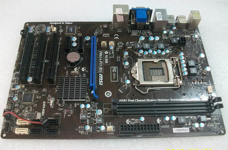 

original motherboard for MSI PH61A-P35(B3) LGA 1155 DDR3 Motherboard Desktop Boards