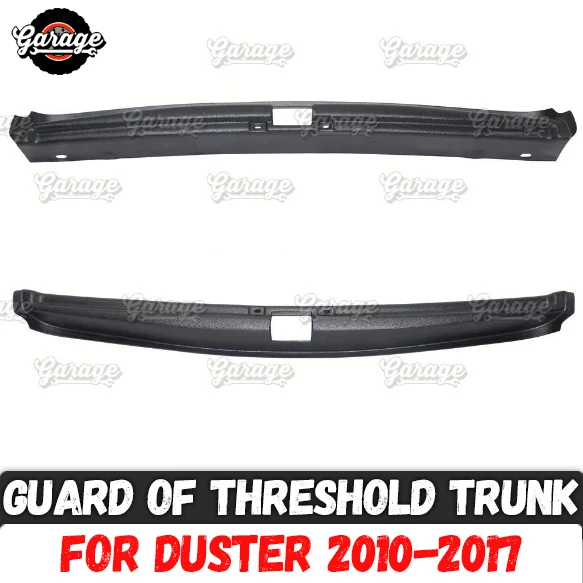 

Guard cover for Renault / Dacia Duster 2010-2017 on threshold trunk ABS plastic accessories protective pad car styling tuning