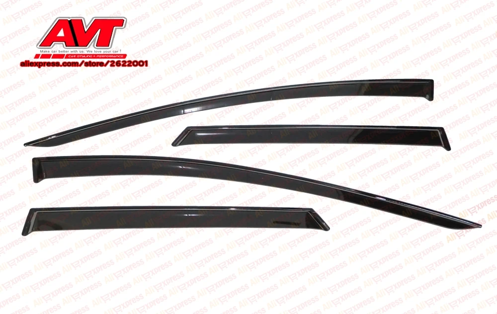 

Deflectors case for Ford Focus III wagon 2012- 1set\4pcs styling wind window deflector guard auto vent visor rain guards cover