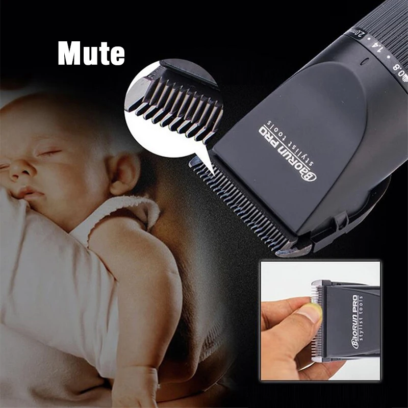  BaoRun Professional Clipper Hair Trimmer Beard For Men Electric Clippers Hair Cutting Machine Hair 