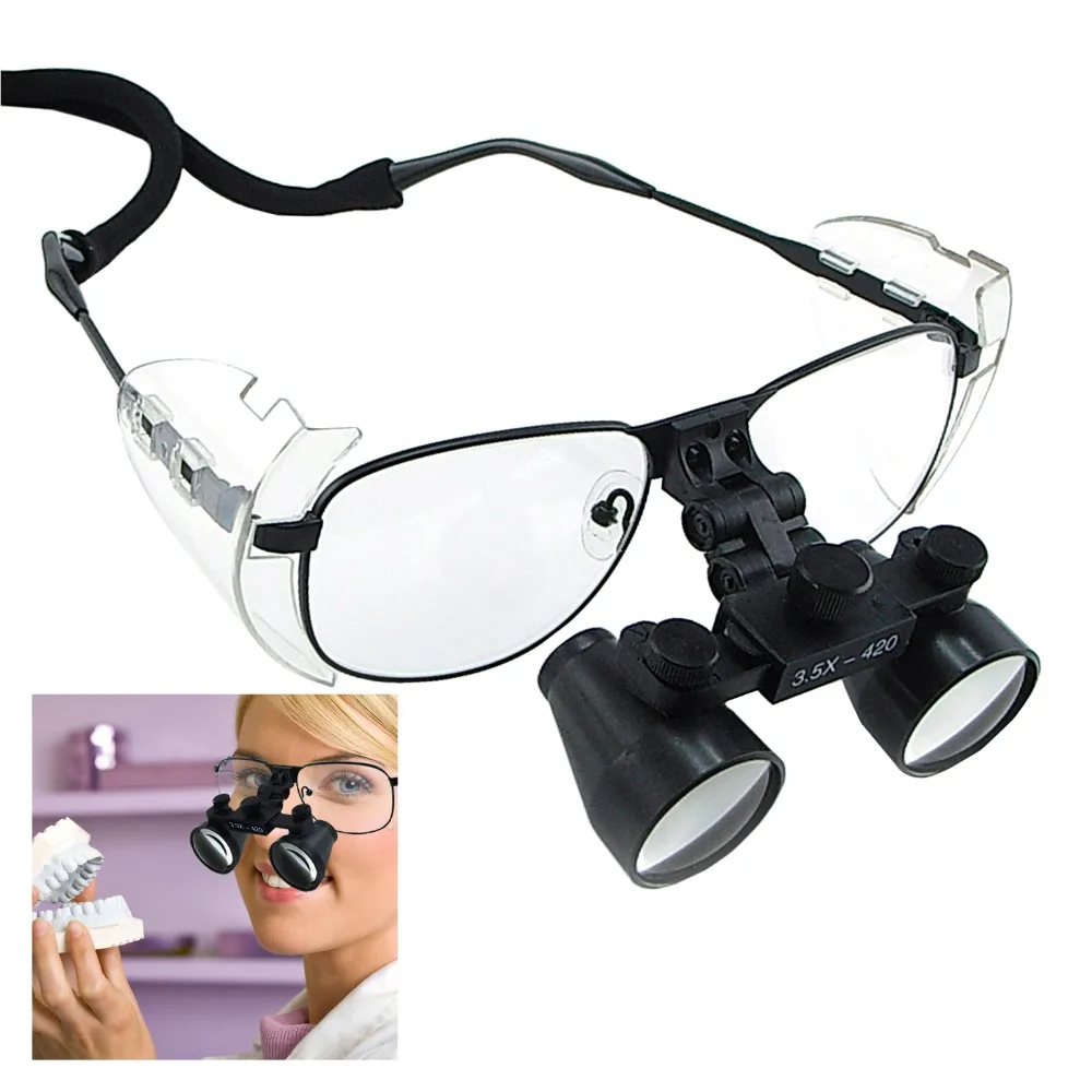 3.5x Magnification Dental Surgical Medical Binocular Loupe