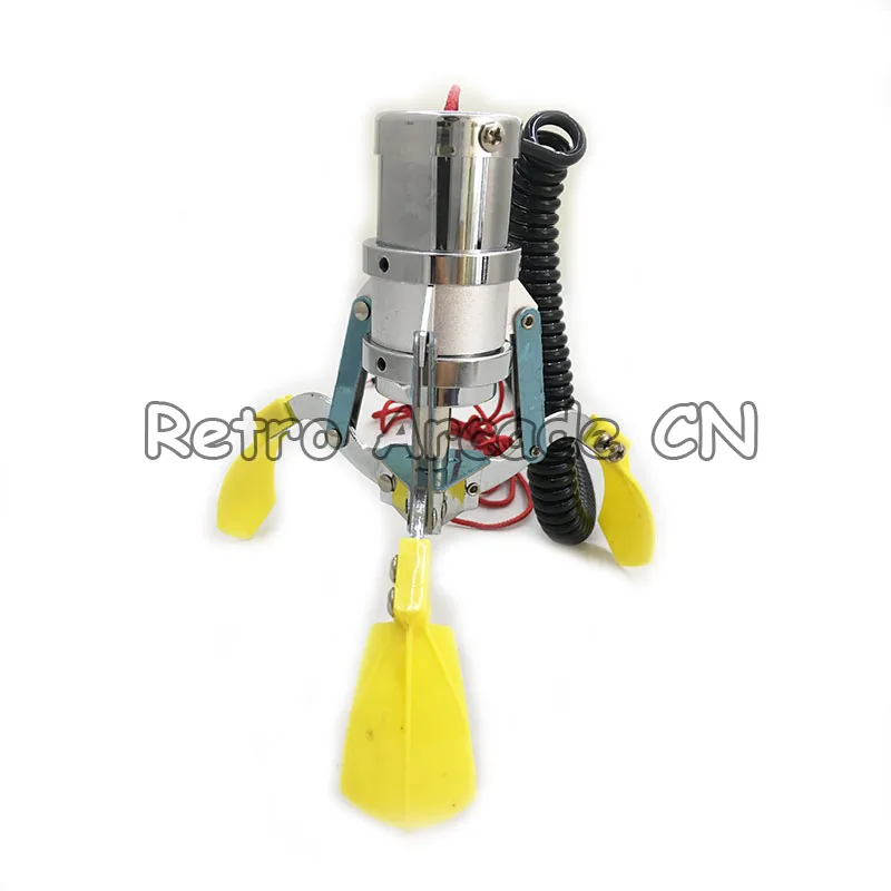 US $132.99 Wholesale 10pcslot Candy crane machine claw with coil and rope Stainless plastic parts for Arcade crane machine accessories