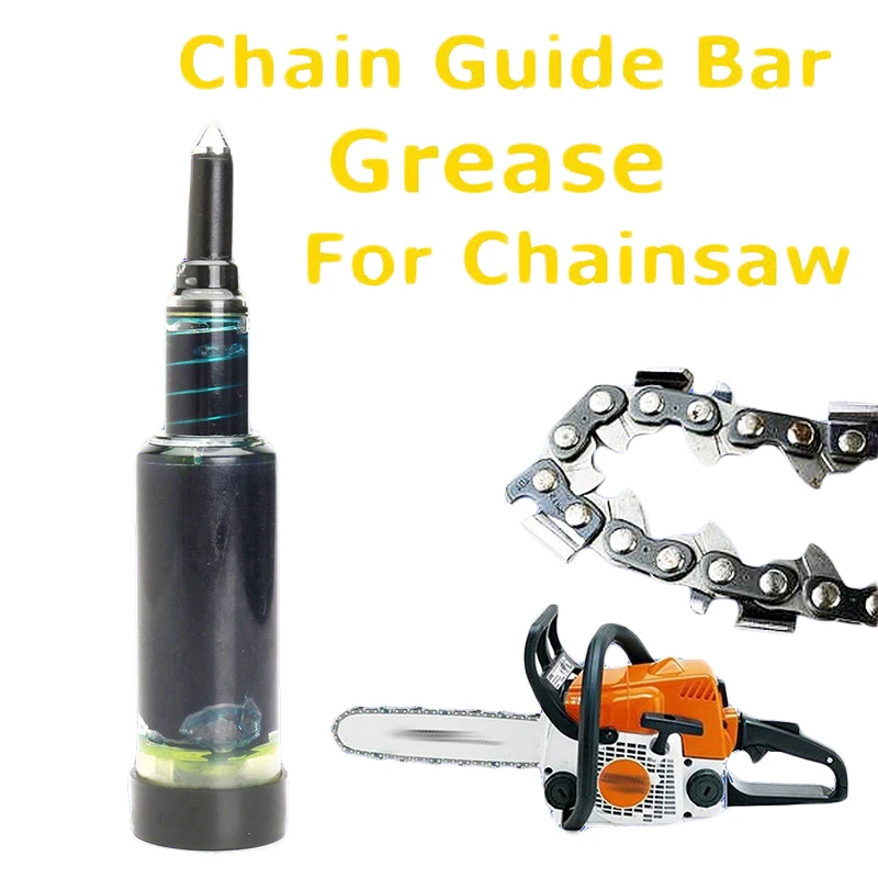 

Chain Guide Bar Grease for Chainsaw Brushcutter Sprocket Nose Loaded
