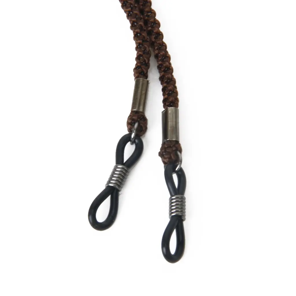 MYTL Nylon Neck Strap Lanyard Cord Eyeglass Chain Holder--Dark Brown