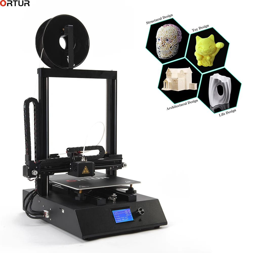 

Upgraded Marlin 2.0 Steel Casing Proximity Sensor All Metal Frame Dual-Axis Linear Guide Rail 3d Printer Kit With Semi Assembly