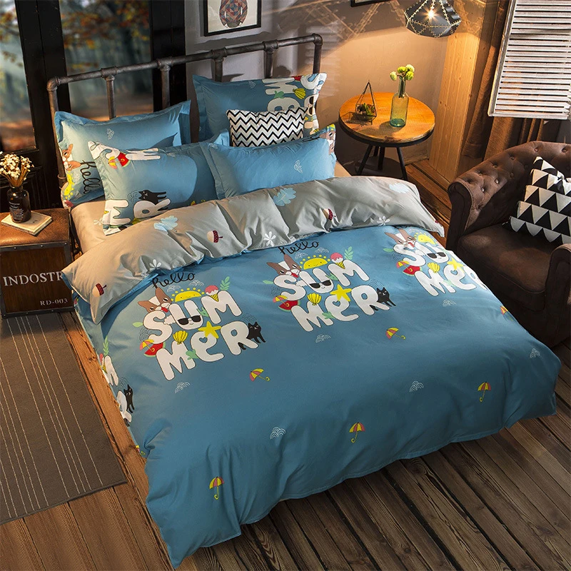150x200 180x220 200x230 220x240 غطاء لحاف المخدة 3 pcs الفراش مجموعات الاطفال الطفل الكبار لينة القطن بياضات سرير الملكة الملك حجم 150x200 180x220 200x230 220x240 غطاء لحاف المخدة 3 pcs الفراش مجموعات الاطفال الطفل الكبار لينة القطن بياضات سرير الملكة الملك حجم