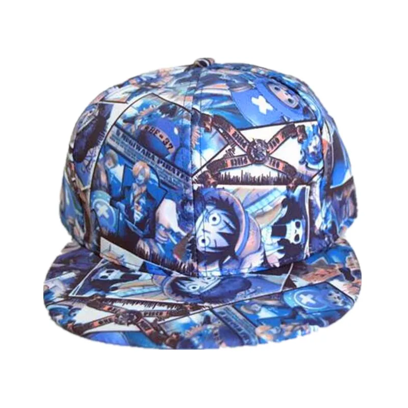 Аниме одна деталь бейсболка Sanji шляпа для мужчин и женщин Обезьяна D Луффи хип-хоп Snapback кепки s кости Trafalgar D водного права шапки M48