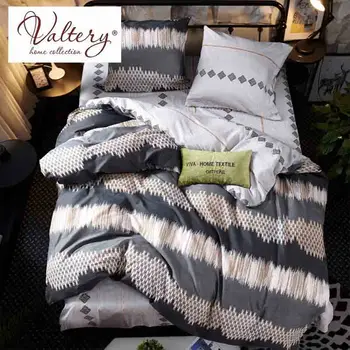 

Bedding Set Sheet Pillowcase and Duvet Cover Sets 100% Cotton fabric Bedlinen Twin Double Queen King Size Bed Sheet Set Jacquard