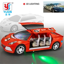 New Model Toys with Sound Light Electric Univeral Wheel Toy Car 3D Flashing Music Children Electric