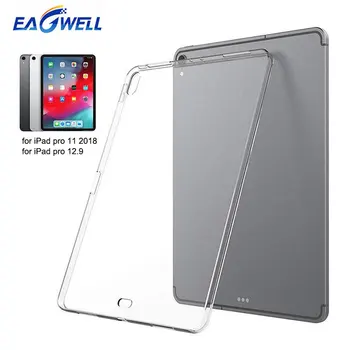 

Soft TPU Case For iPad Pro 11 12.9 2018 Ultra Thin Silicon Clear Transparent Back Cover Tablet Protect Case for iPad Pro 2018