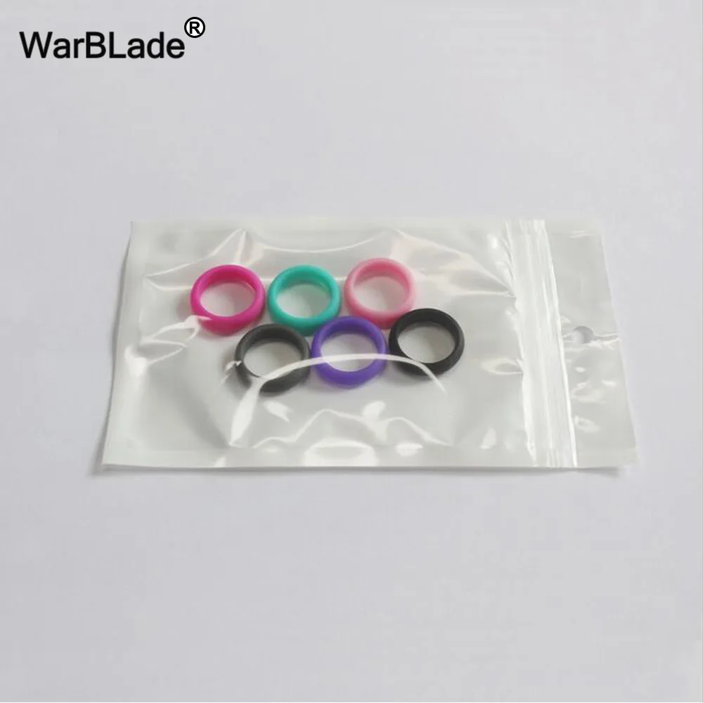 WarBLade 5mm Food Grade FDA Silicone Finger Rings For Women Wedding Rubber Bands Hypoallergenic Flexible Sports Silicone Ring 5