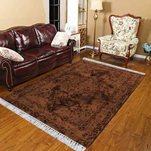 Else Nordec черно-белый ikat скандинавский геометрический 3d принт Противоскользящий килим моющийся декоративный килим Площадь Ковер богемный ковер