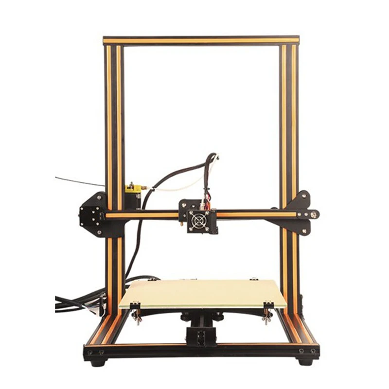 Creality 3D CR-10 DIY 3d Принтер Комплект 300*300*400 мм размер печати 1,75 мм 0,4 мм сопло ABS, PLA нити с подогревом