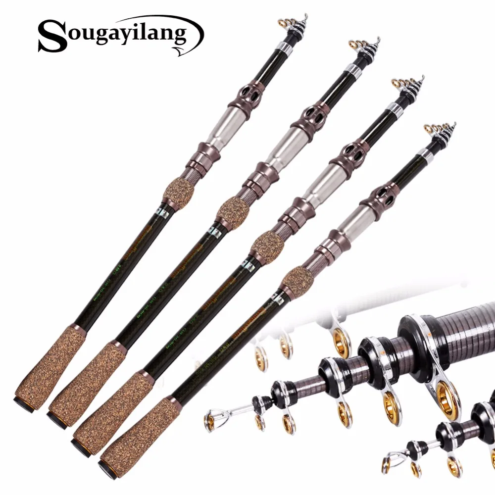 Buy Sougayilang 99 Carbon Fiber Telescopic Fishing