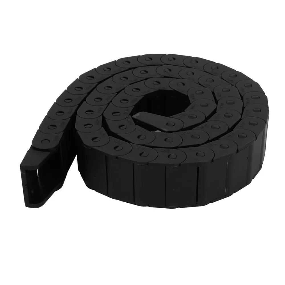 

Cable Drag Chain 1M Plastic Half Open Type Towline Cable Carrier Drag Chain 15mm x 30mm CNC machine tools Transmission Chains