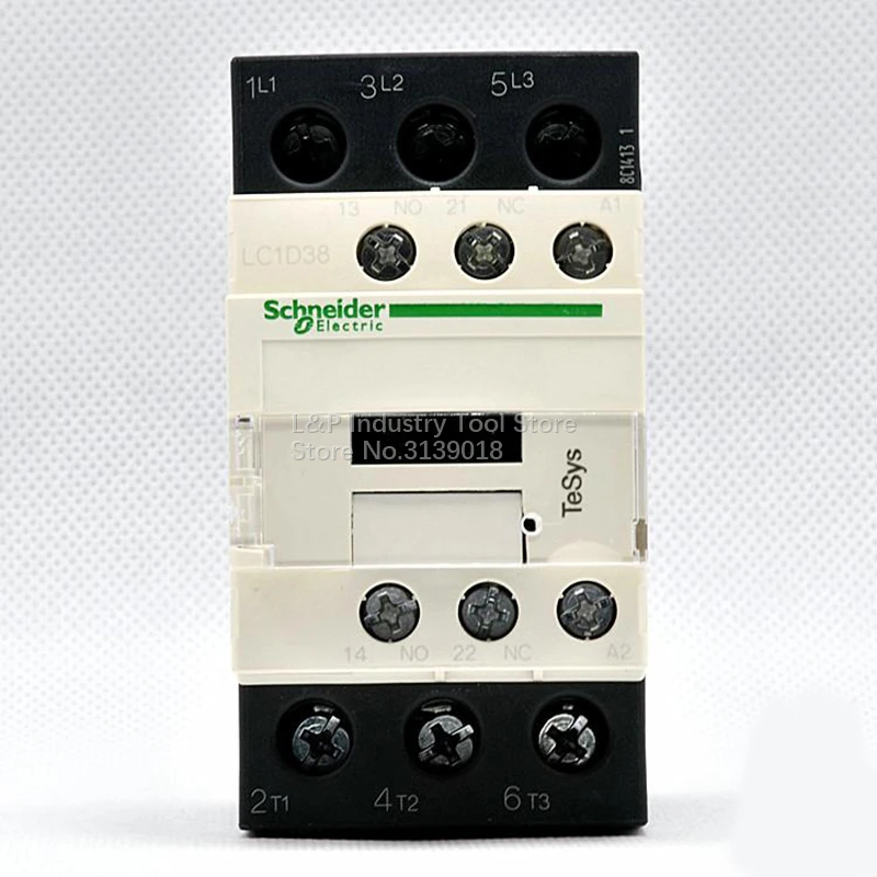 Новый оригинальный Шнайдер LC1D38M7C катушка 220VAC контактор реле LC1-D38M7C 38A нагрузка 18 5