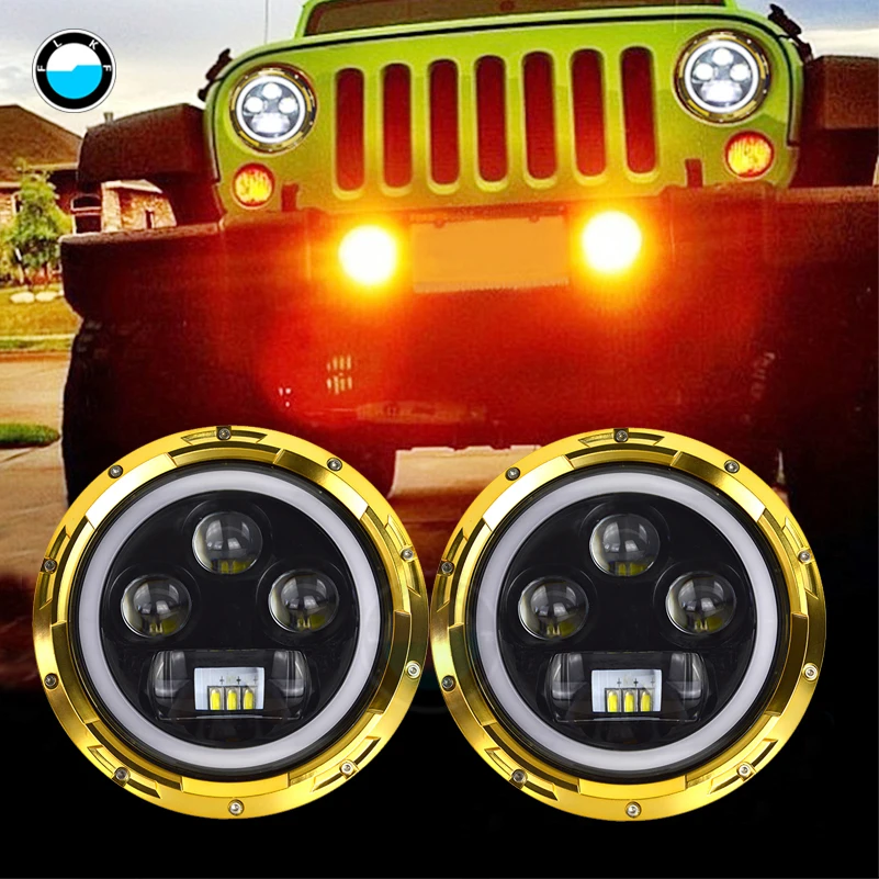 Jeep Wrangler JK led Headlight