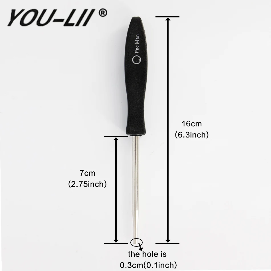 Youlii 8Pcs Strumento Di Regolazione Pac Man/Small Pac Man/Single D/Small Single D/Double D/Hex/7 Denti/21 Denti Cacciavite Scanalato