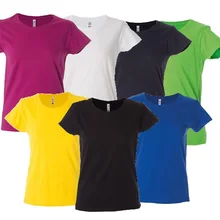 Футболка женская красочная