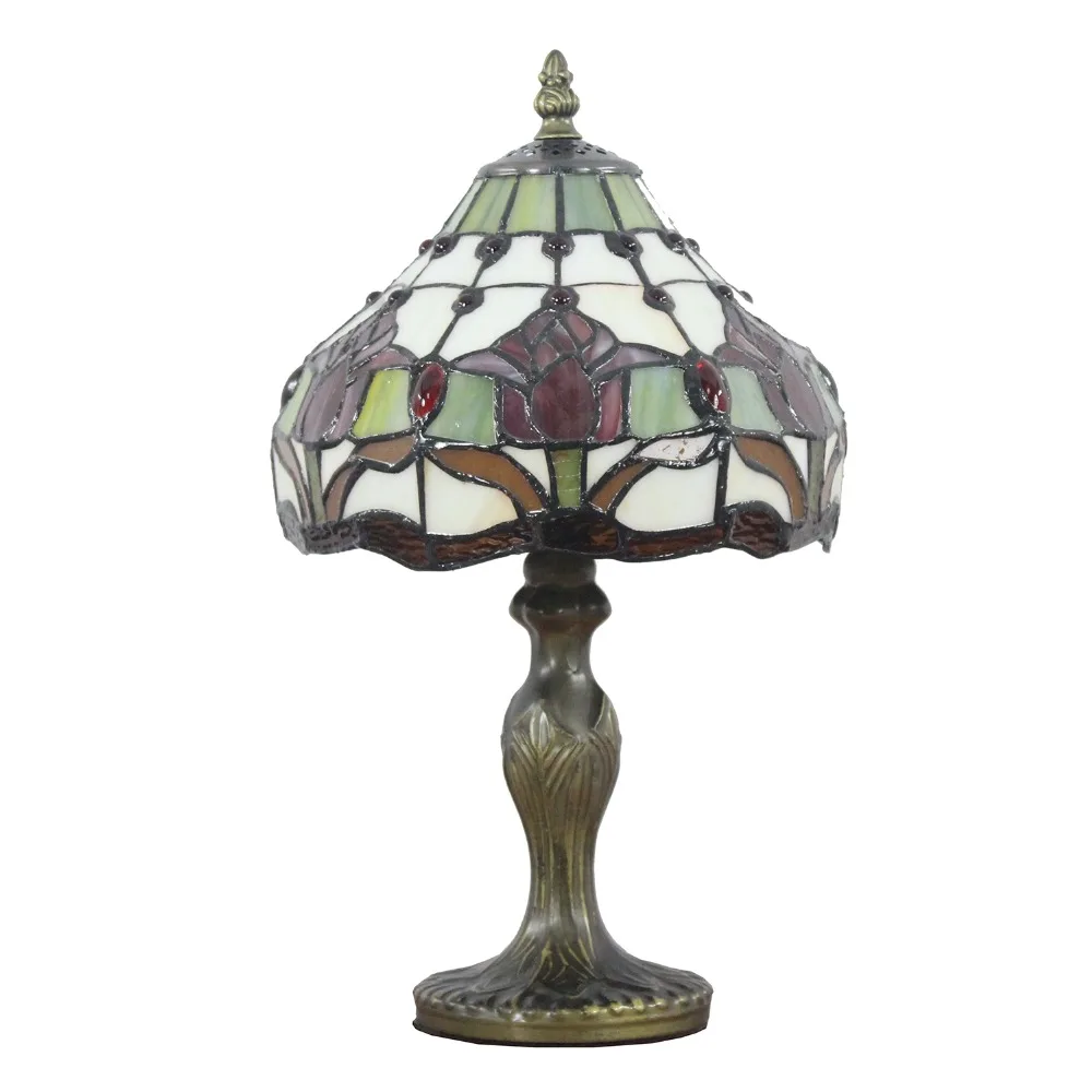 TL080011-tiffany iris table lamp