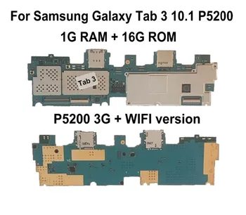 

1pcs Used Original For Samsung Galaxy Tab 3 10.1 3G and WIFI P5200 1G RAM 16G ROM Mainboard Motherboard Logic Board Replacement