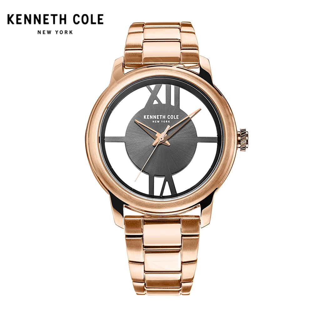 Cole Women Watch Quartz Stainless Steel Band Water Resistant Watches Hollow See through