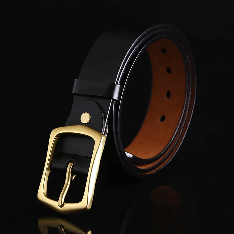 

ceinture Designer High Quality Genuine Leather antiques Pin Buckles Mens Belts Luxury Male 100% Cowskin Belt men cinturon mujer