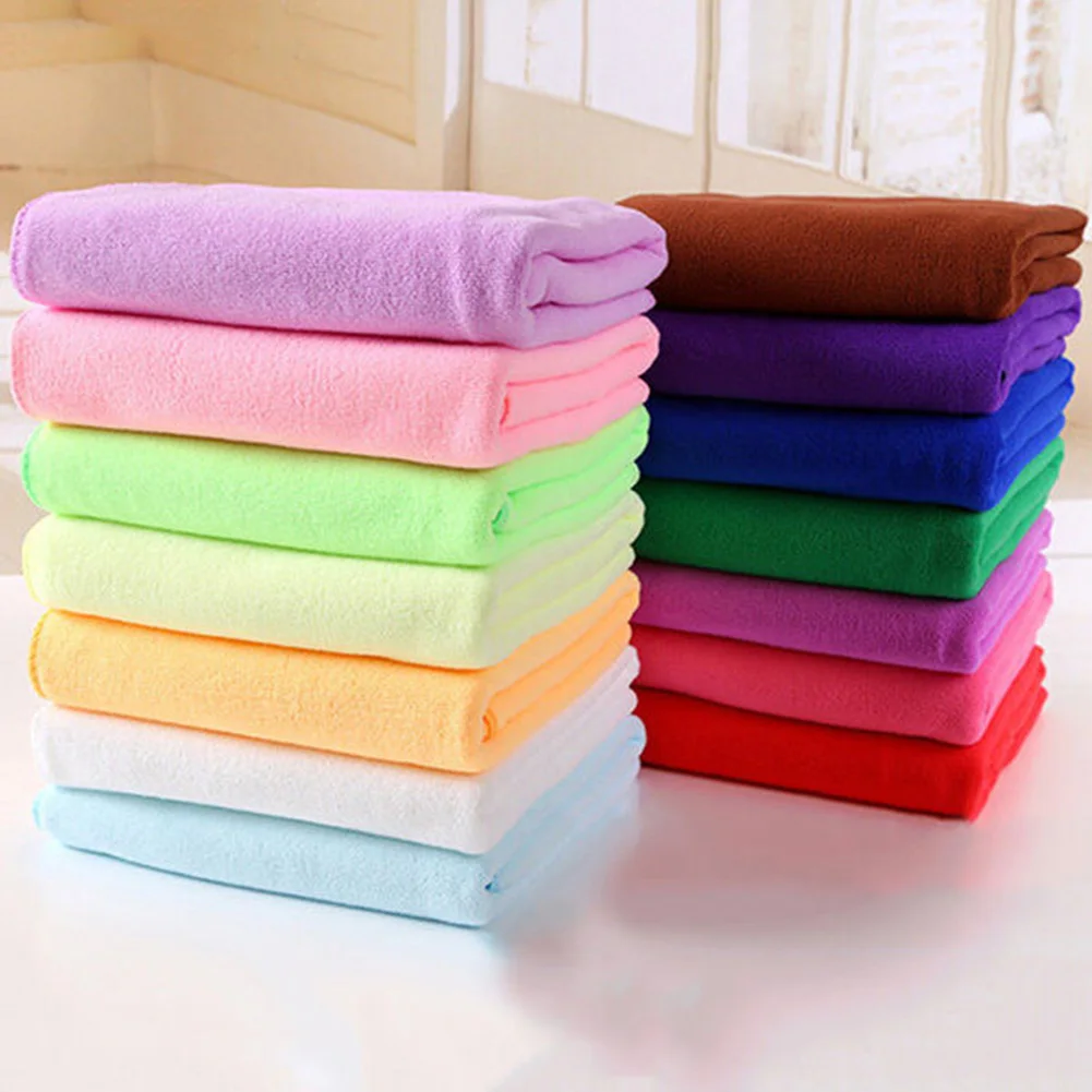 

Microfibre Travel Gym Camping Sport Fast Drying Absorbent Cleaning Towel 35x75cm