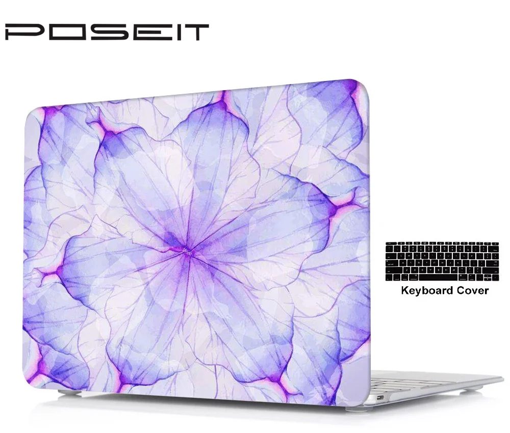 

High-quality color printing plastic hard shell Case+Keyboard Cover For Macbook Pro Retina Air 11 13 Touch Bar 11 12 13 15 inch