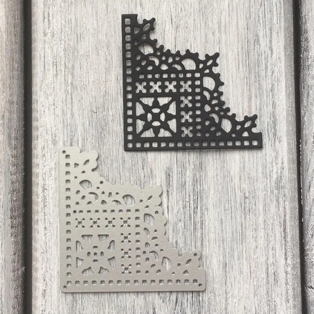 ArtScrap винтажные угловые Металлические трафареты для пресс формы DIY Скрапбукинг